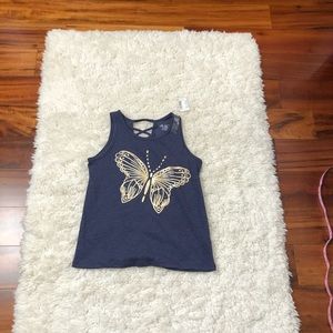 Sleeveless girls top